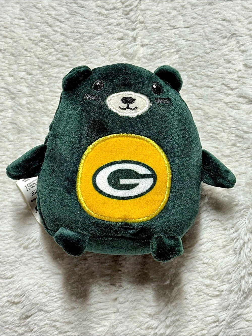 RARE Forever Collectibles Green Bay Packers NFL Plush Green & Yellow Bear